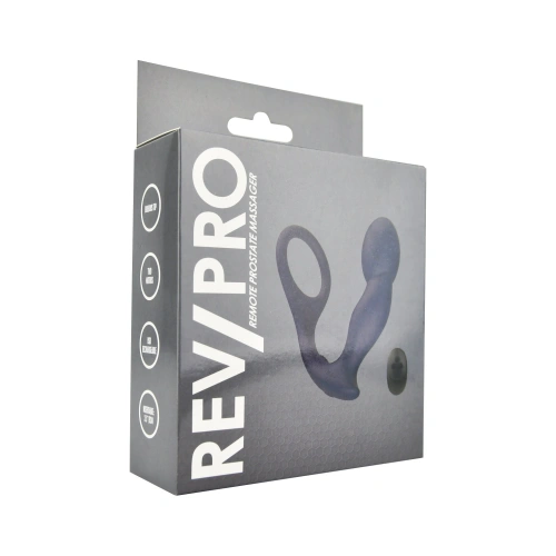 **Dilyana- Rev Pro Silicone Penis Ring Rechargeable Prostate Stimulator [10]