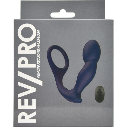 **Dilyana- Rev Pro Silicone Penis Ring Rechargeable Prostate Stimulator [6]