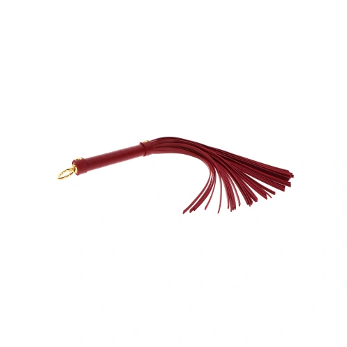 Dilyana- Whip with fringes Taboom burgundy [1]