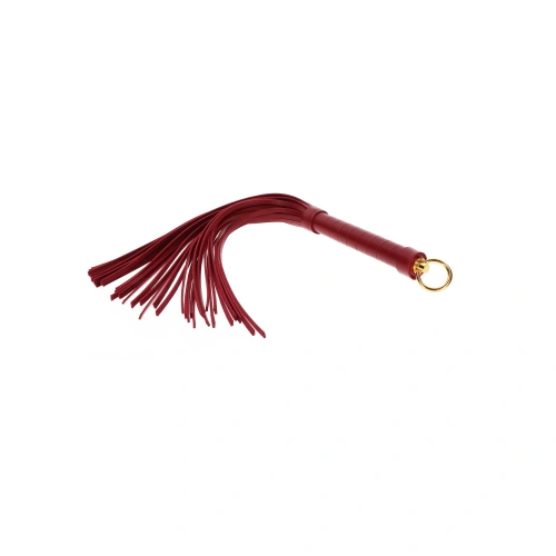 Dilyana- Whip with fringes Taboom burgundy [2]