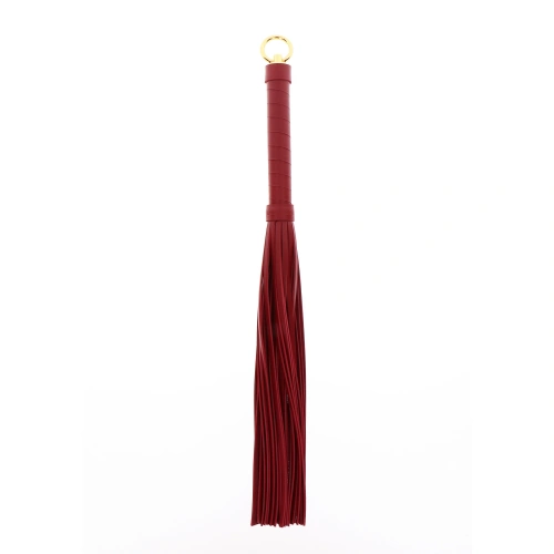 Dilyana- Whip with fringes Taboom burgundy [3]