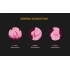 Rechargeable silicone vibrating toy with rose base Rosestick red [6]