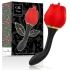 Nina - Vibrating anal toy with clitoris stimulator - rose Mia Praga Double Pleasure [3]