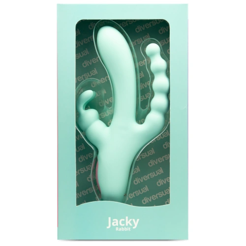 Nina - Rechargeable Silicone Vaginal Rabbit Vibrator Jacky Triple [8]