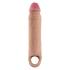 Realistic liquid silicone penis extender Shaft model F [4]