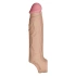 Realistic liquid silicone penis extender Shaft model F