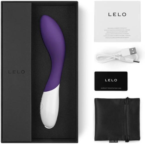 ​Luxury rechargeable silicone vibrator Lelo Mona 2 purple [3]