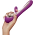 ​Luxury rechargeable G-spot rabbit vibrator made of silicone Lelo Soraya 2 purple [1]
