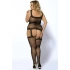 Erotic bodysuit - garter Sexy Noir size XL/XXL [1]
