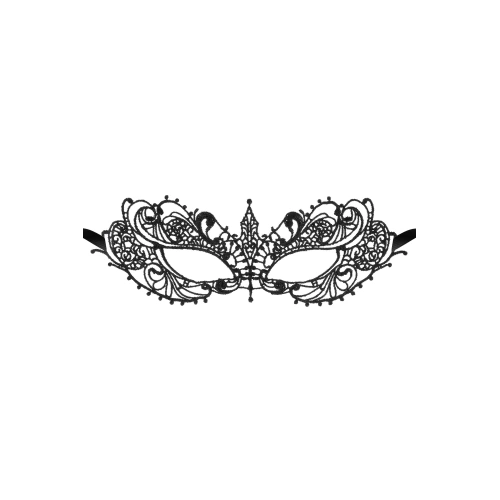Zenith Black Sexy Lace Eye Mask