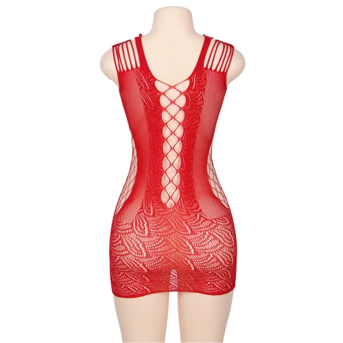 Sexy mini dress QL red [4]