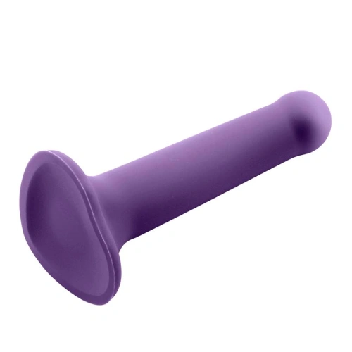 Bouncy M purple vacuum base liquid silicone dildo [2]