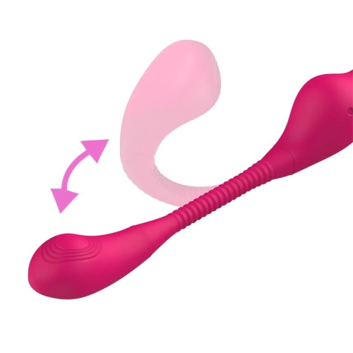 Strapless dildo with back and forth movement Triple Action No. 23 [1]