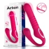 Strapless dildo with back and forth movement Triple Action No. 23 [6]