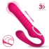 Strapless dildo with back and forth movement Triple Action No. 23