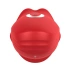 Nina - Rechargeable Clitoris Stimulator Moving Mouth with Vibrating Tongue Ember Red [6]