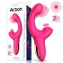 Dilyana- Rechargeable silicone vibrator with come-tuck movement and Volse clitoral stimulator [10]