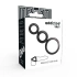 Addicted Toys triple penis rings black [3]