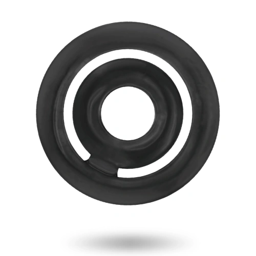 Double penis ring Addicted toys black [1]