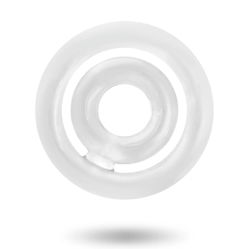 Double Cock Ring Addicted toys transparent [1]