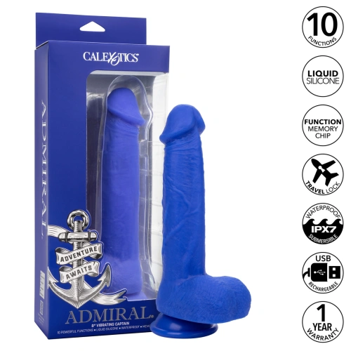 Admiral Vibrating Dildo Captain 8 [13]