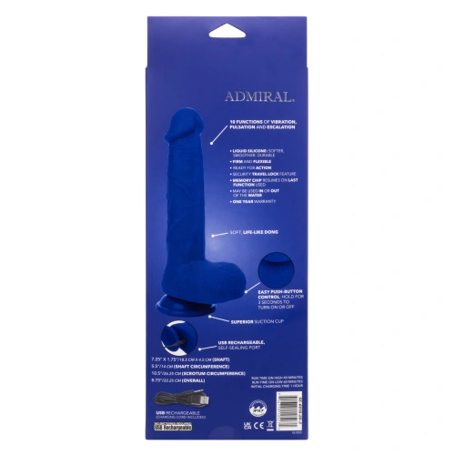 Admiral Vibrating Dildo Captain 8 [14]