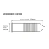 144 pcs. Adore Ribbed Pleasures Condoms [2]