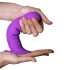 ​Two-layer thermosetting silicone dildo with Hitsens 3 relief purple [7]
