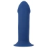 Double layer silicone dildo Hitsens 1 Blue [1]