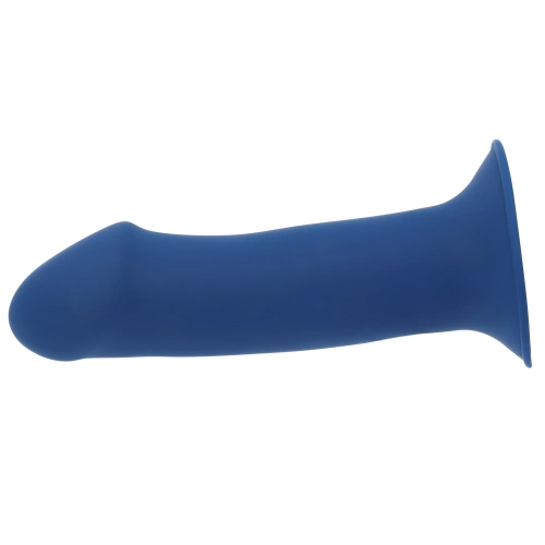 Double layer silicone dildo Hitsens 1 Blue [3]
