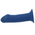 Double layer silicone dildo Hitsens 1 Blue [3]