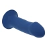 Double layer silicone dildo Hitsens 1 Blue [4]