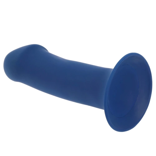 Double layer silicone dildo Hitsens 1 Blue [5]