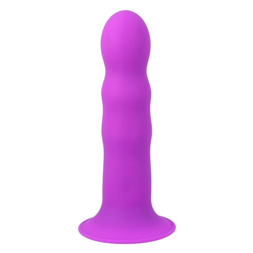 ​Two-layer thermosetting silicone dildo with Hitsens 3 relief purple [1]