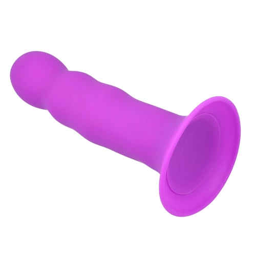 ​Two-layer thermosetting silicone dildo with Hitsens 3 relief purple [5]