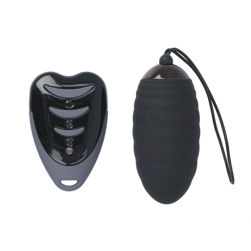 Vibro egg with wireless remote Ocean Breeze 2.0 Black [1]