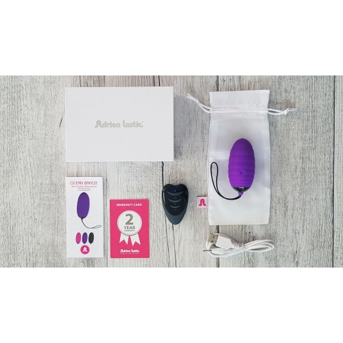 Vibro egg with wireless remote Ocean Breeze 2.0 Black [7]