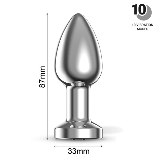 Nina - Vibrating Metal Anal Expaper AFTERDARK DIMPOR M [10]