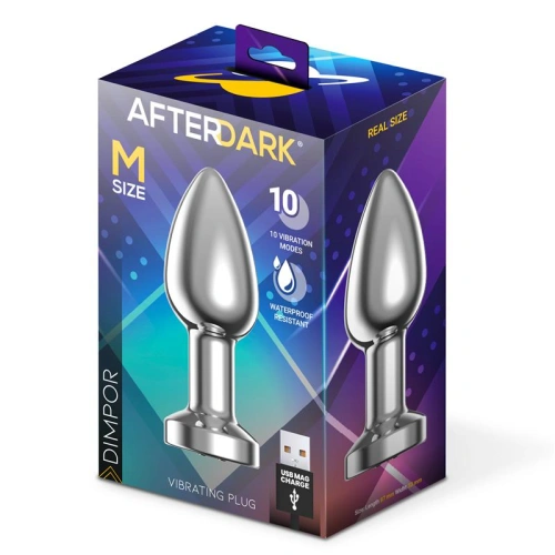 Nina - Vibrating Metal Anal Expaper AFTERDARK DIMPOR M [11]