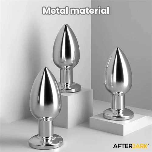 Nina - Vibrating Metal Anal Expaper Afterdark Dimpor S [5]