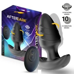 Anal plug with rotation, vibration and remote Frank