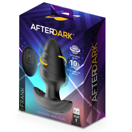 Anal plug with rotation, vibration and remote Frank [7]