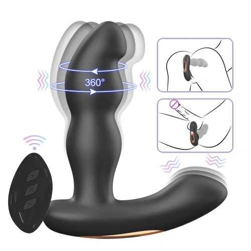 Prostate stimulator with rotation and remote Hiross [4]