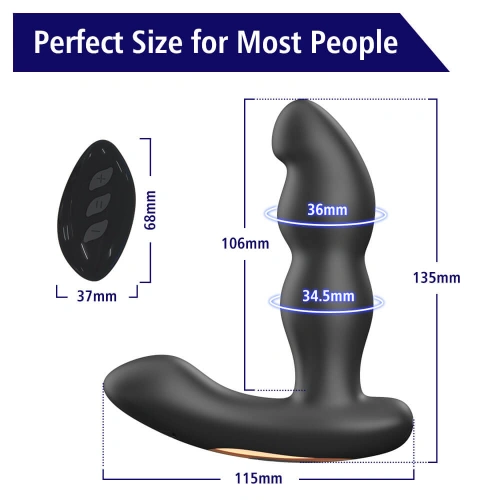 Prostate stimulator with rotation and remote Hiross [8]
