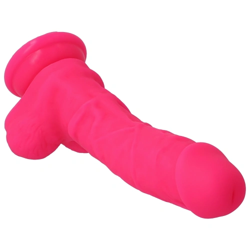 Realistic copper dildo. silicone Adam L pink [3]