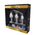 Dilyana- Set of 3 metal anal dilators with Anal Pleasure crystals