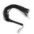 Nina - Whip made of eco leather Fantasy black [1]