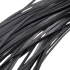 Nina - Whip made of eco leather Fantasy black [3]