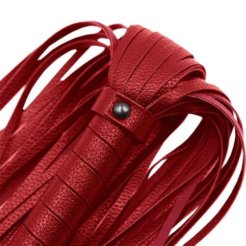 Fantasy eco leather whip red [1]