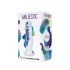 Flexible jelly dildo Majestic transparent [7]
